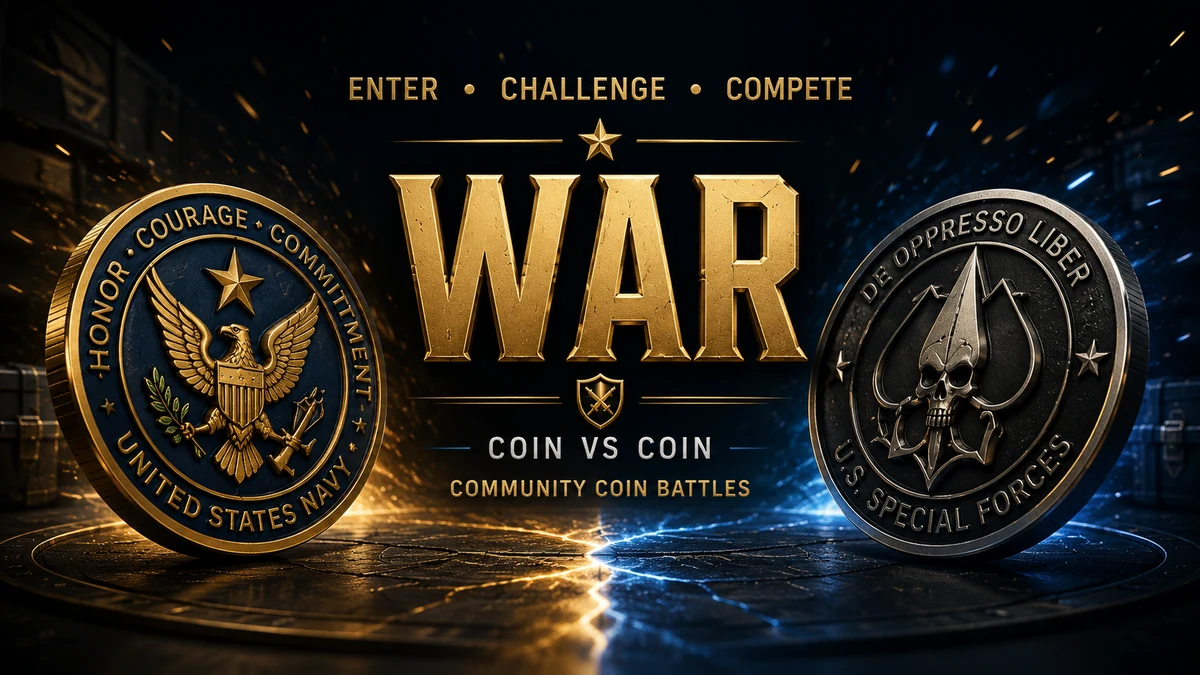 WAR Coin vs Coin community challenge battle