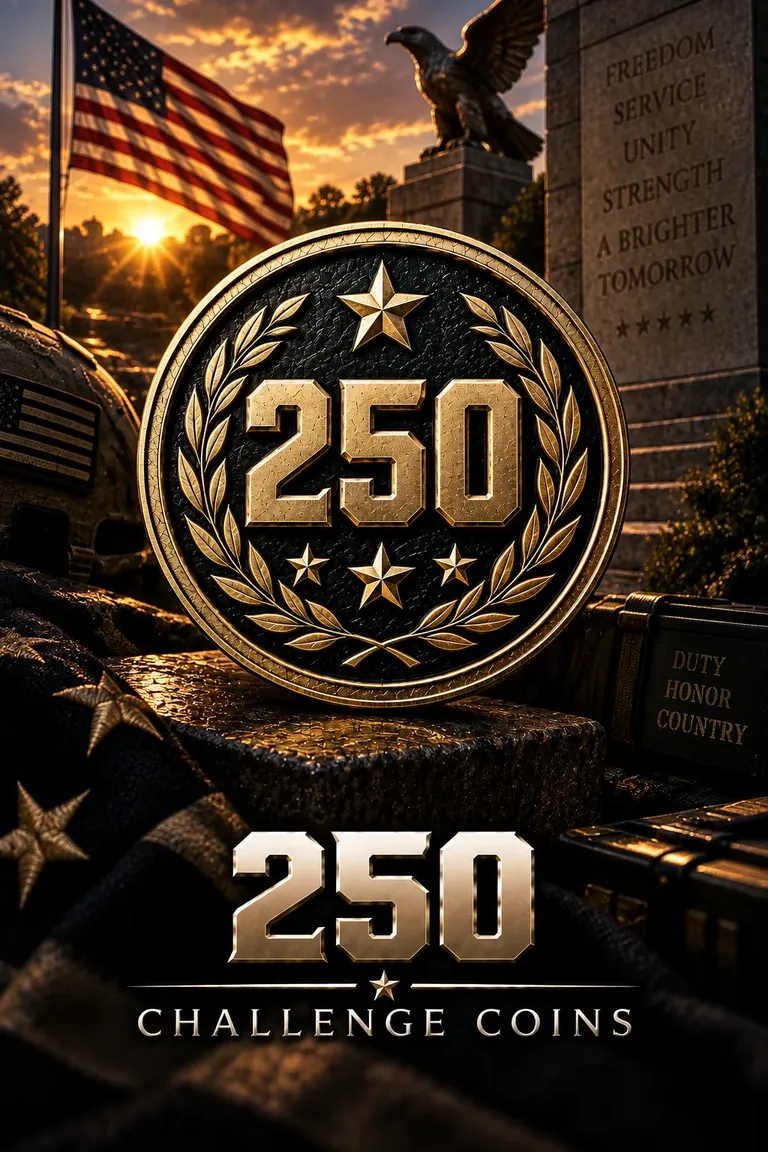 250 challenge coins