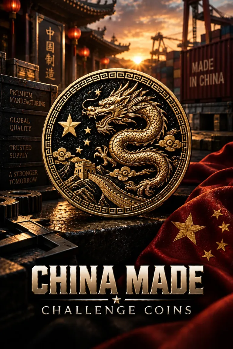 China Made challenge coins