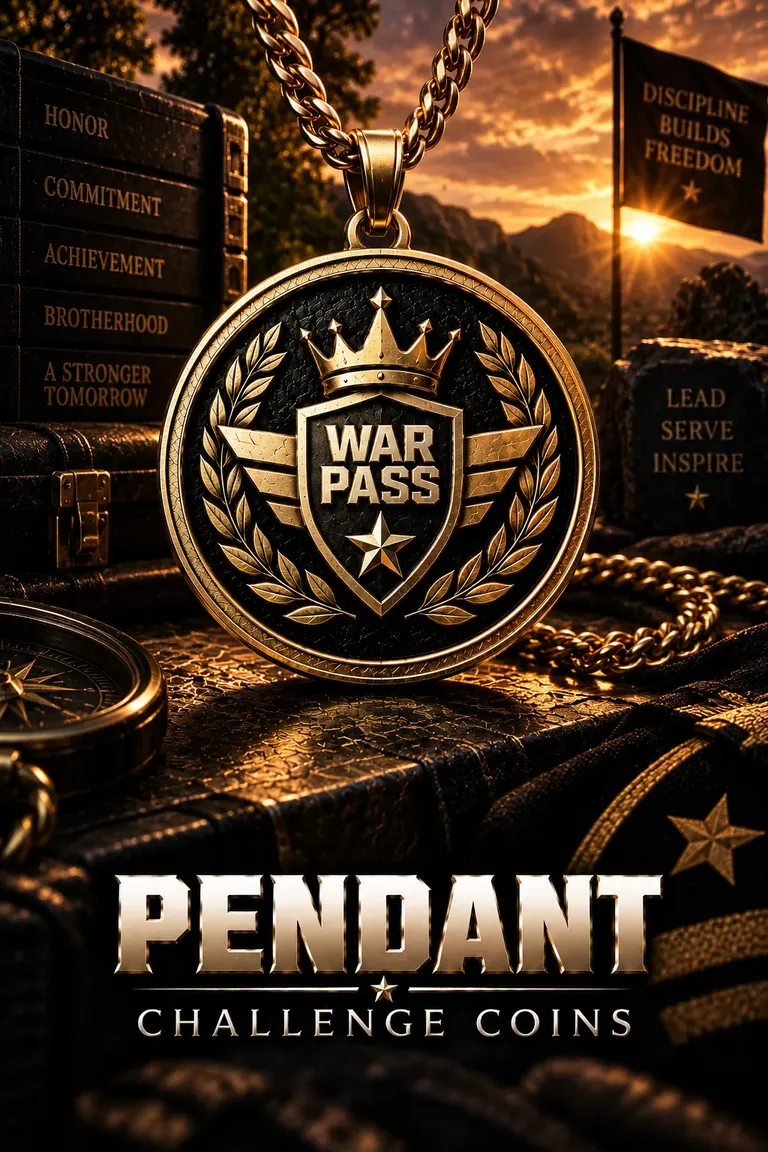Pendant challenge coins