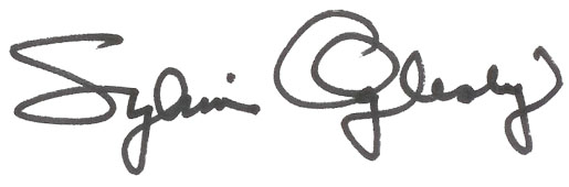 Signature of Sylvia Oglesby