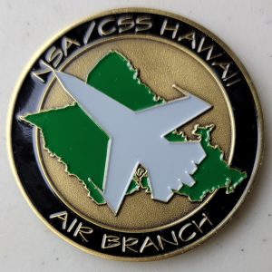 NSA/CSS HAWAII - AIR BRANCH - Challenge Coin