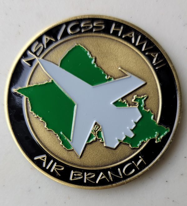 NSA/CSS HAWAII - AIR BRANCH - Challenge Coin