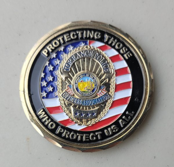 TORRANCE POLICE ASSOCIATION, CA - Challenge Coin
