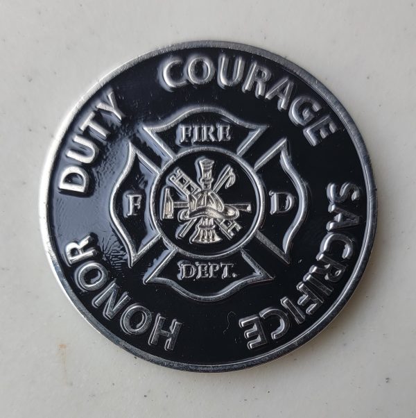 SAINT FLORIAN - Challenge Coin - Image 2