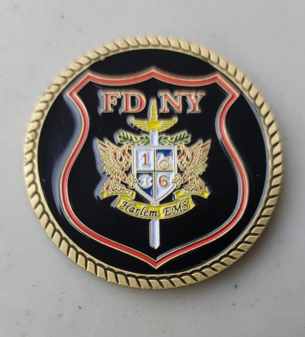 FDNY EMS - CONEY ISLAND - Challenge Coin