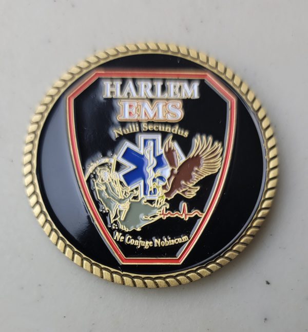 FDNY EMS - CONEY ISLAND - Challenge Coin - Image 2