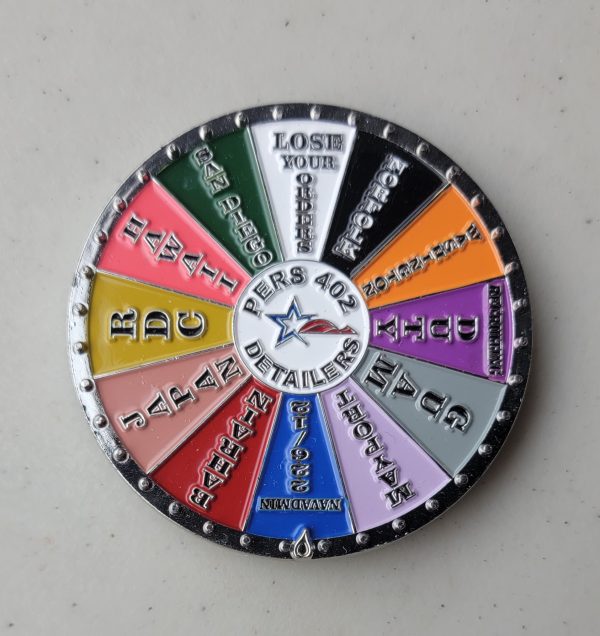 NAVY SNIPES - Challenge Coin - Image 2