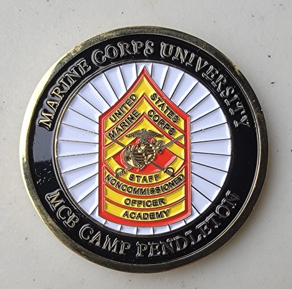COLLEGE OF ENLISTED MILITARY EDUCATION - Challenge Coin - Image 2