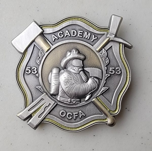 ORANGE COUNTY FIRE - RESERVE ACADEMY - Challenge Coin - Image 2
