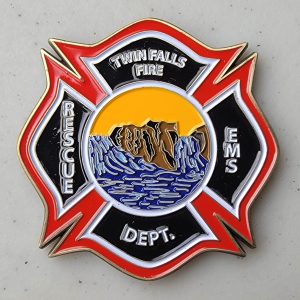 TWIN FALLS FIRE DEPT - Challenge Coin
