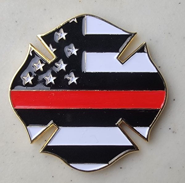 IAFF - AFL-CIO CLC - Challenge Coin - Image 2