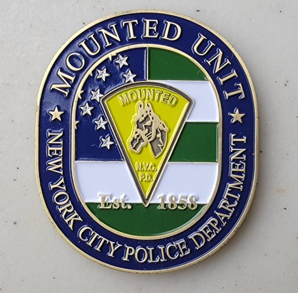 NYPD - MOUNTED UNIT - Challenge Coin