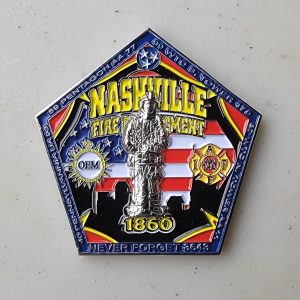NASHVILLE FIRE DEPT - Challenge Coin