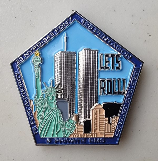NASHVILLE FIRE DEPT - Challenge Coin - Image 2