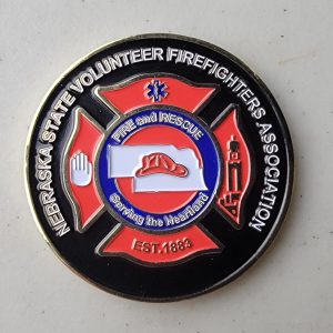NEBRASKA STATE VOLUNTEER FFA - Challenge Coin