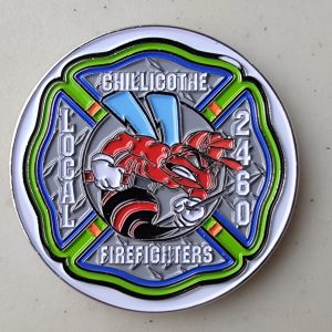 CHILLICOTHE FIRE FIGHTERS - Challenge Coin