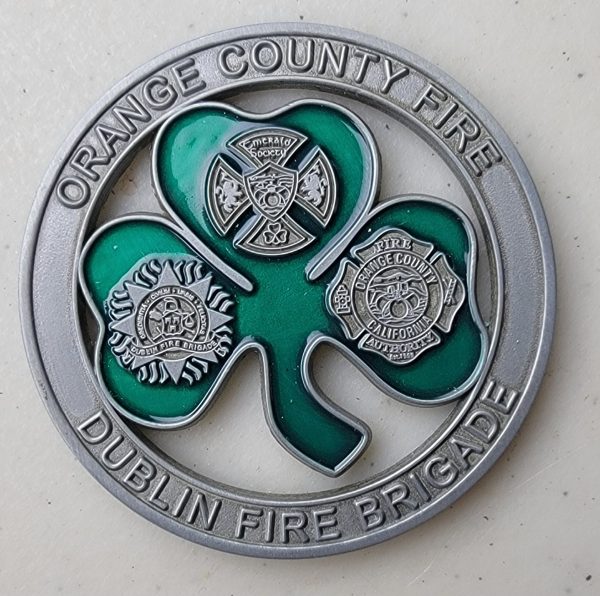 ORANGE COUNTY FIRE AUTHORITY - ST PATRICKS DAY PARADE - Challenge Coin