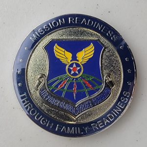 THE AIR FORCE SPOUSE - HEART OF THE TEAM - AFGSC - Challenge Coin