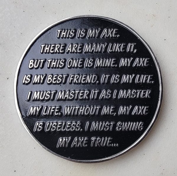 FIRE AXE, INC - Challenge Coin - Image 2