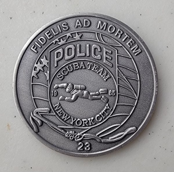 NYPD SCUBA TEAM - Challenge Coin