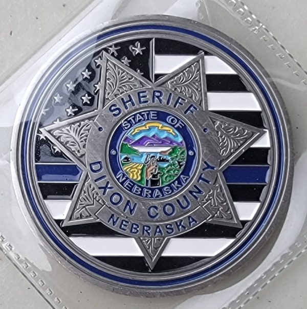 DIXON COUNTRY SHERIFF K9 - Challenge Coin