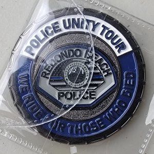 POLICE UNITY TOUR - CHALLENGE COIN - spc