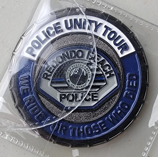 POLICE UNITY TOUR - CHALLENGE COIN - spc