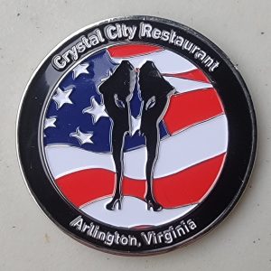 CRYSTAL CITY RESTAURANT -  Challenge Coin