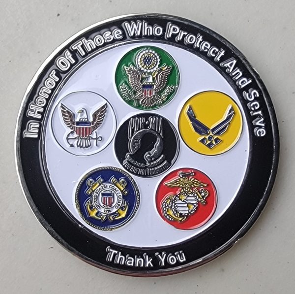 CRYSTAL CITY RESTAURANT -  Challenge Coin - Image 2