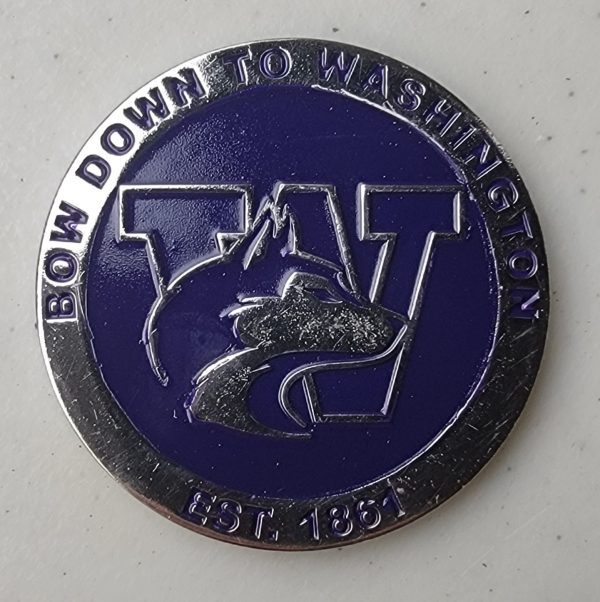 WASHINGTON HUSKIES - Challenge Coin - Image 2