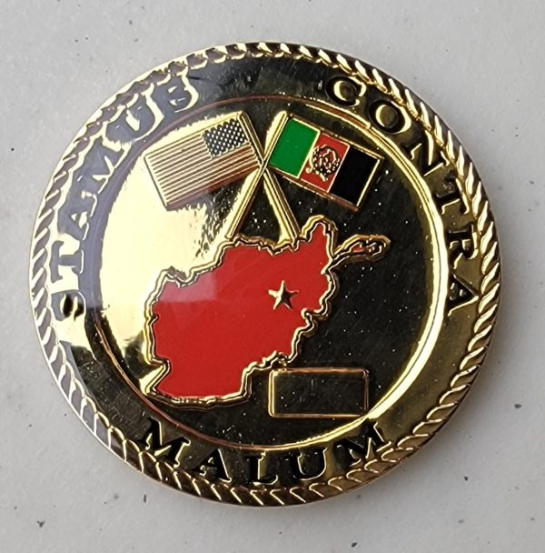 STAMUS CONTRA MALUM - SPECIAL OPS - Challenge Coin - Image 2