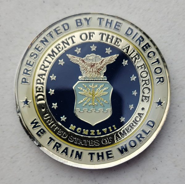INTERNATIONAL TRAINING & EDUCATION - AETC - Challenge Coin - Image 2