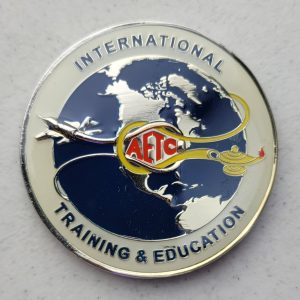 INTERNATIONAL TRAINING & EDUCATION - AETC - Challenge Coin