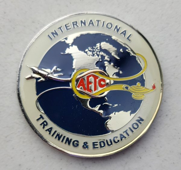 INTERNATIONAL TRAINING & EDUCATION - AETC - Challenge Coin