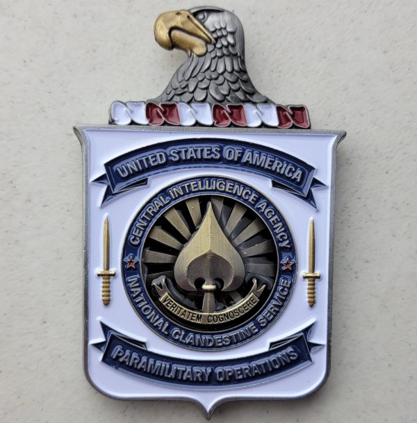 CIA - LETHAL COVERT ACTION - Challenge Coin