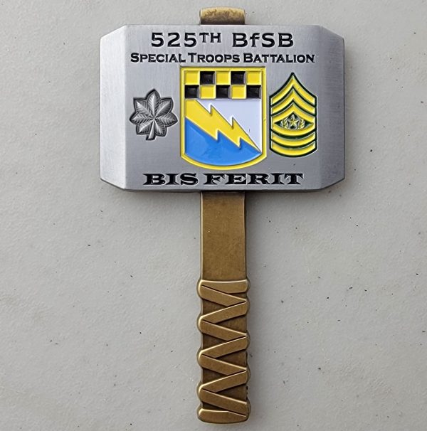 525th BfSB - Special Troops Battalion - Challenge Coin