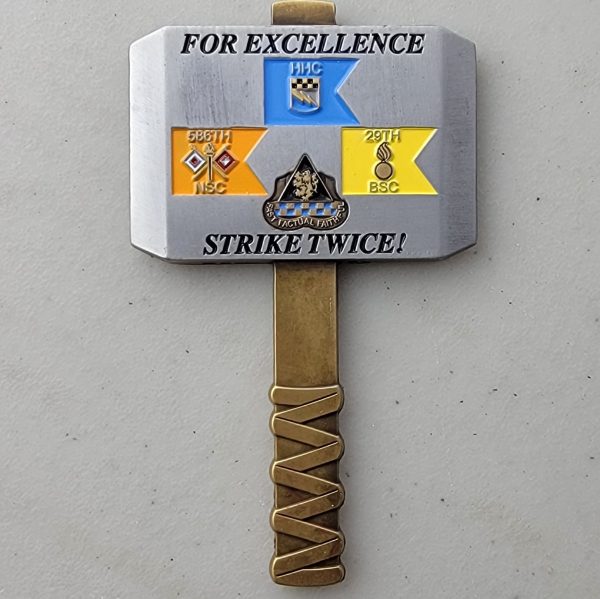 525th BfSB - Special Troops Battalion - Challenge Coin - Image 2