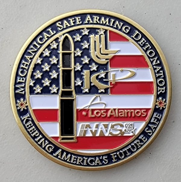 W87 MSAD - NNSA - Challenge Coin - Image 2