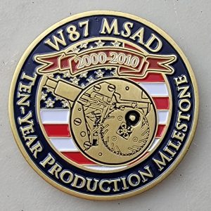 W87 MSAD - NNSA - Challenge Coin