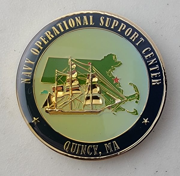 NAVY OPERATIONAL SUPPORT CENTER - NOSC - Challenge Coin