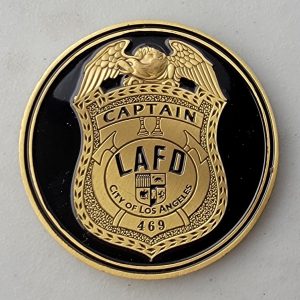 LAFD CAPTAIN - Challenge Coin
