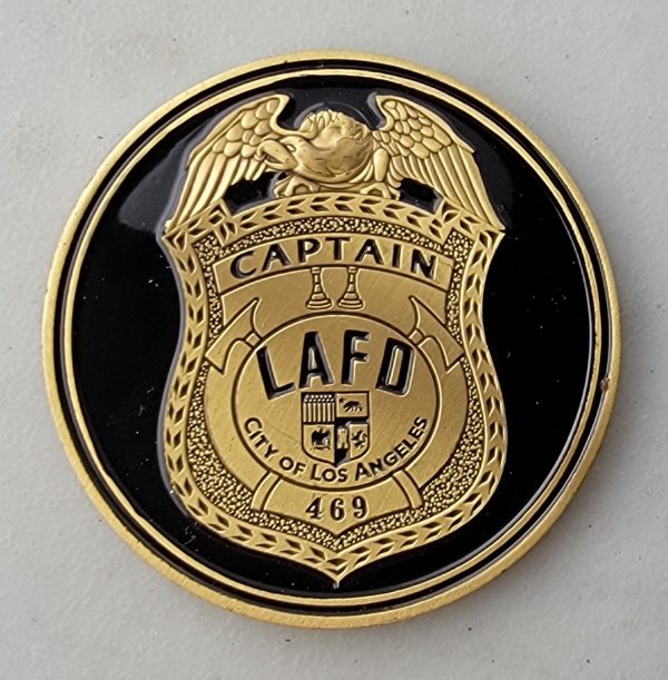 LAFD CAPTAIN - Challenge Coin