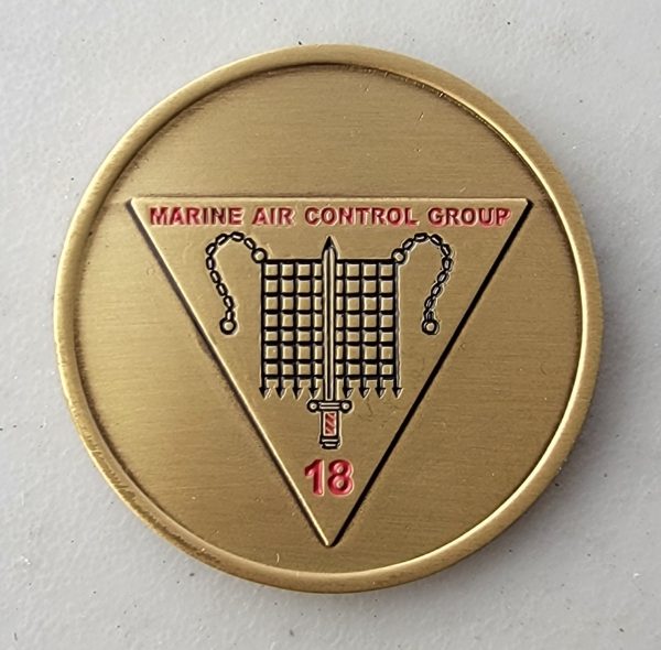 MARINE AIR CONTROL GROUP - Challenge Coin