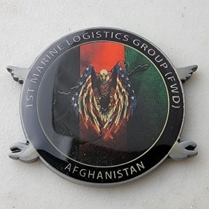 1st MARINE LOGISTICS GROUP (FWD) Challenge Coin - AFGHANISTAN