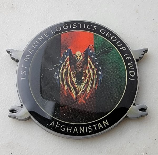 1st MARINE LOGISTICS GROUP (FWD) Challenge Coin - AFGHANISTAN