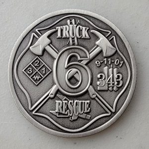 Needham Fire & Rescue - Truck 6 - Challenge Coin