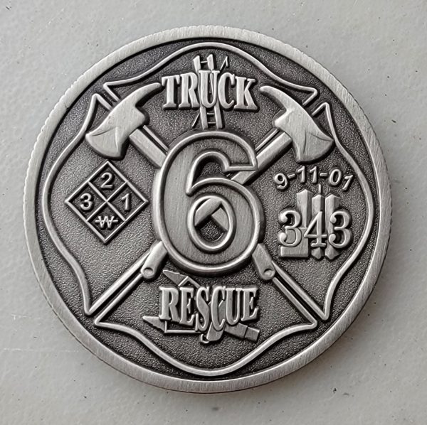 Needham Fire & Rescue - Truck 6 - Challenge Coin