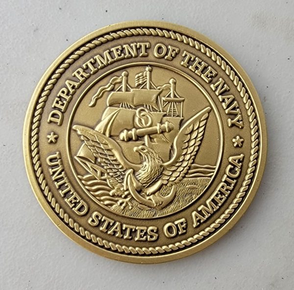 PMA 251 - NAVY Challenge Coin - Image 2
