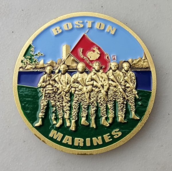 BOSTON MARINES - Challenge Coin